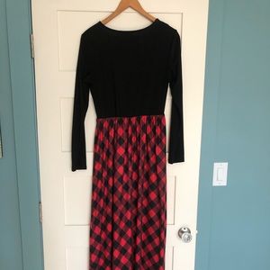 Buffalo Plaid Dress in size small